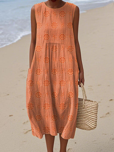 Cici | Floral Embroidery Dress