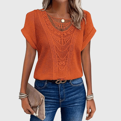 Florentina | Crochet Detail Blouse