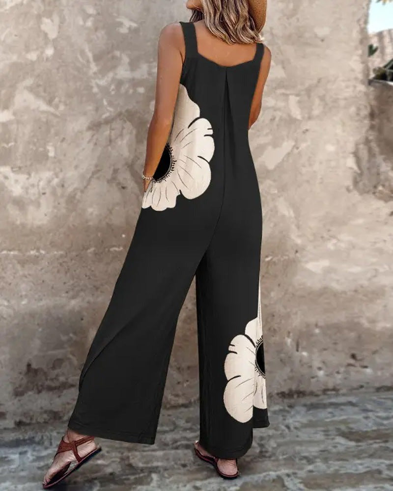 Hannah | Sunflower Dream Jumpsuit