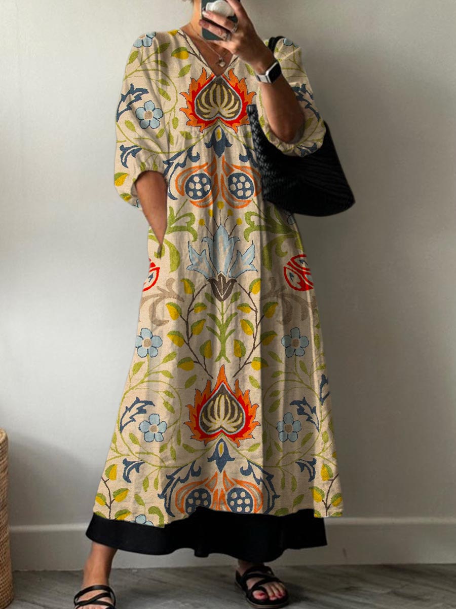 Cassie | Boho Floral Dress