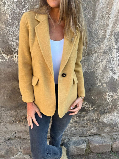Fleur | Camel Tailored Blazer