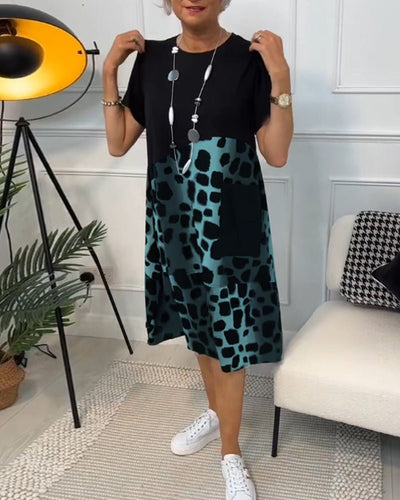 Charlotte | Monochrome Chic Dress