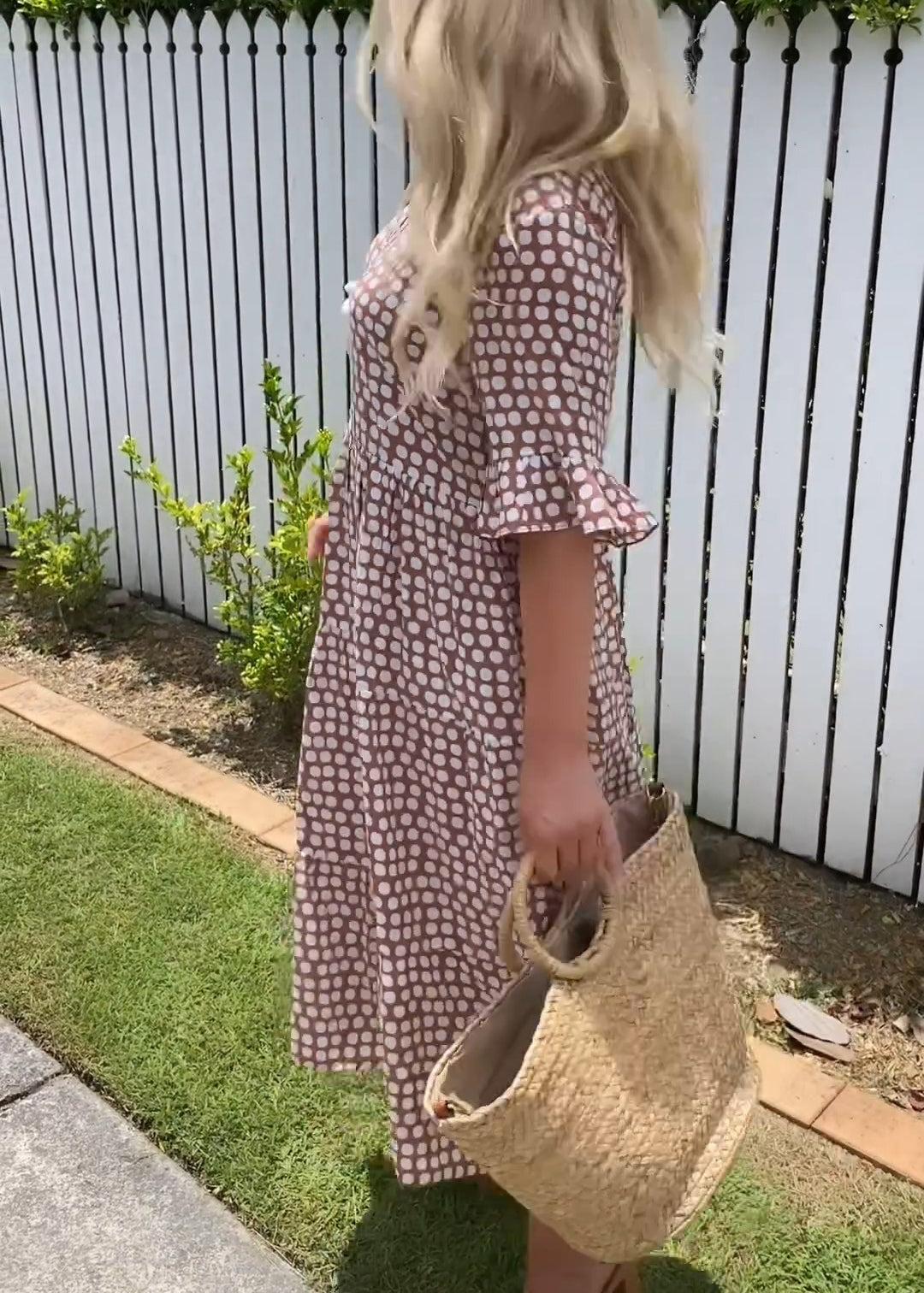 Ava | Dotted Delight Dress