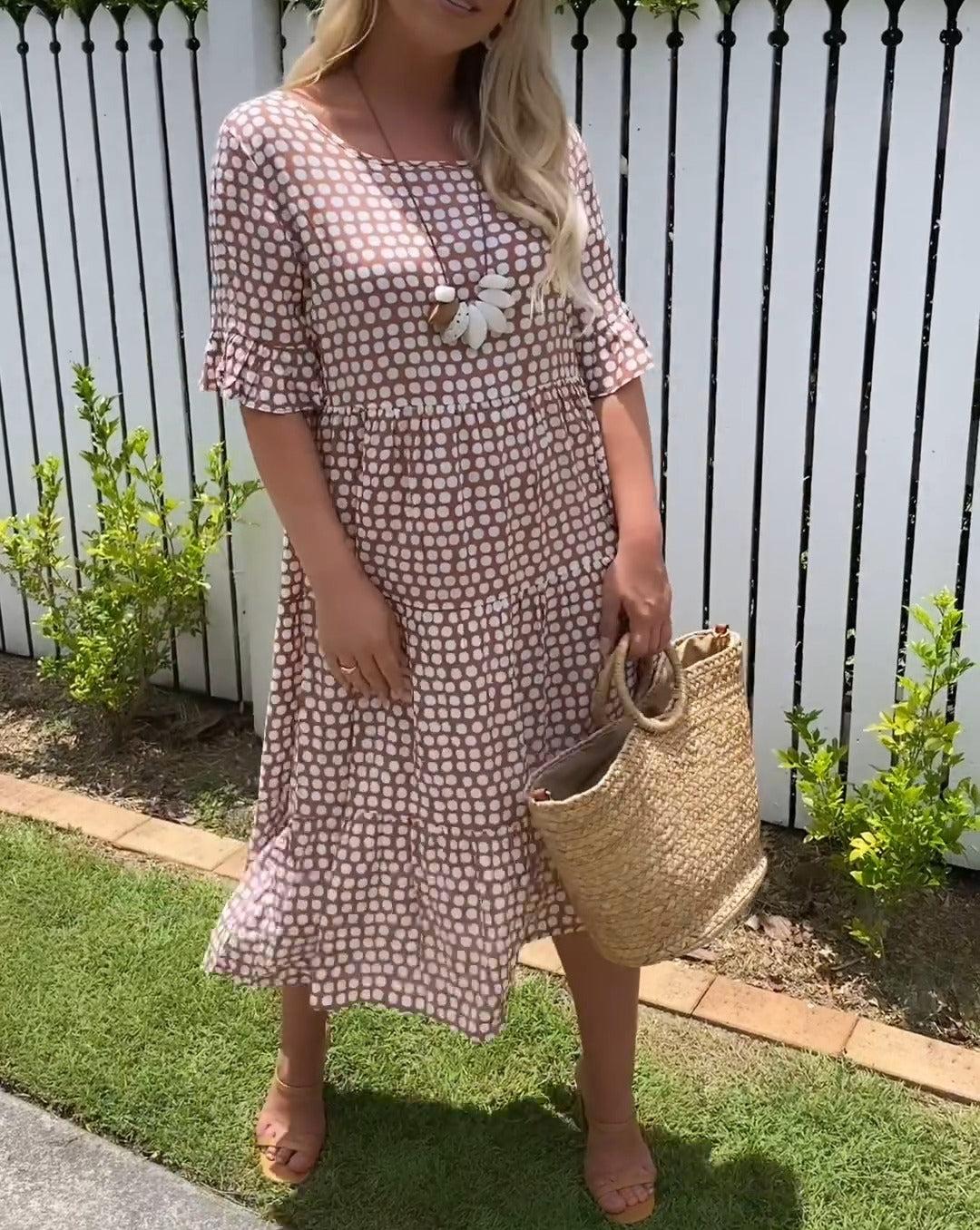 Ava | Dotted Delight Dress