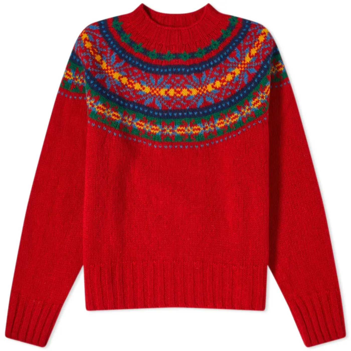 Samara | Colorful Fair Isle Knit Sweater