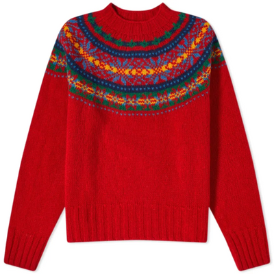 Samara | Colorful Fair Isle Knit Sweater