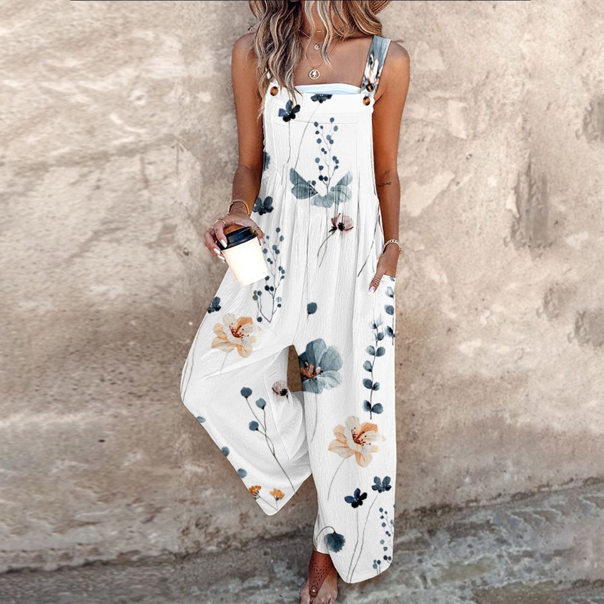 Amelia | Floral Breeze Jumpsuit