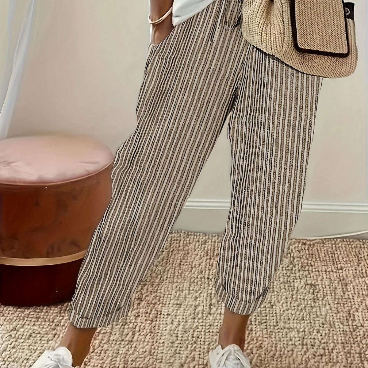 Maja | Striped Relaxed Pants