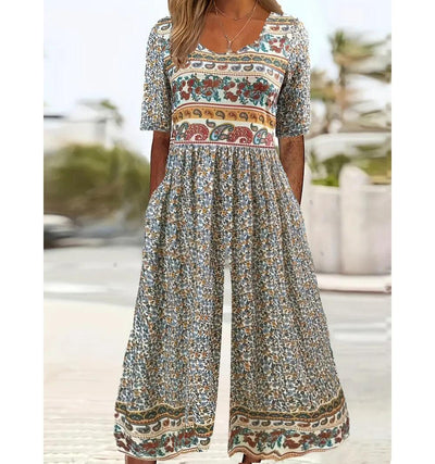 Brooke | Paisley Print Jumpsuit