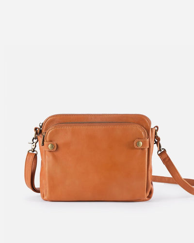 Clara | Vintage Brown Shoulder Bag