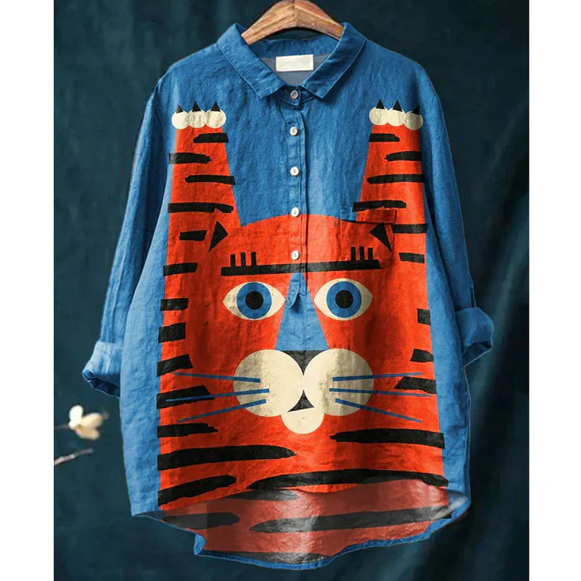 Efua | Bold Tiger Shirt