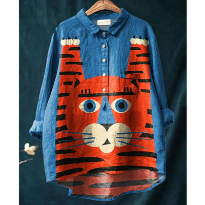 Efua | Bold Tiger Shirt