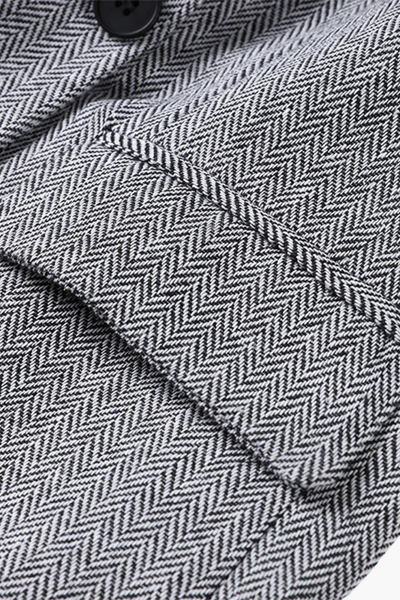 Olive | Houndstooth Blazer and Pants Set