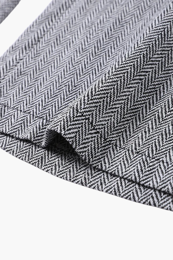 Olive | Houndstooth Blazer and Pants Set