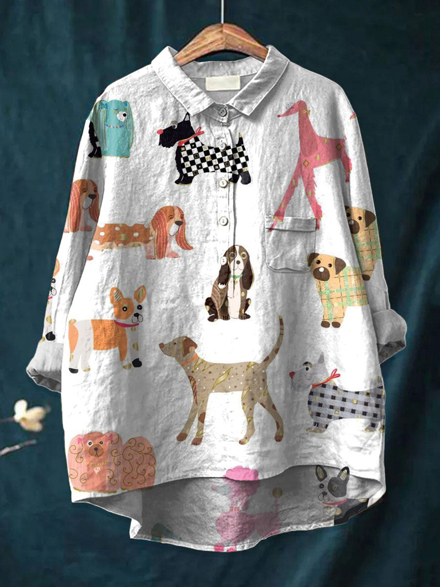 Florina | Charming Dogs Blouse