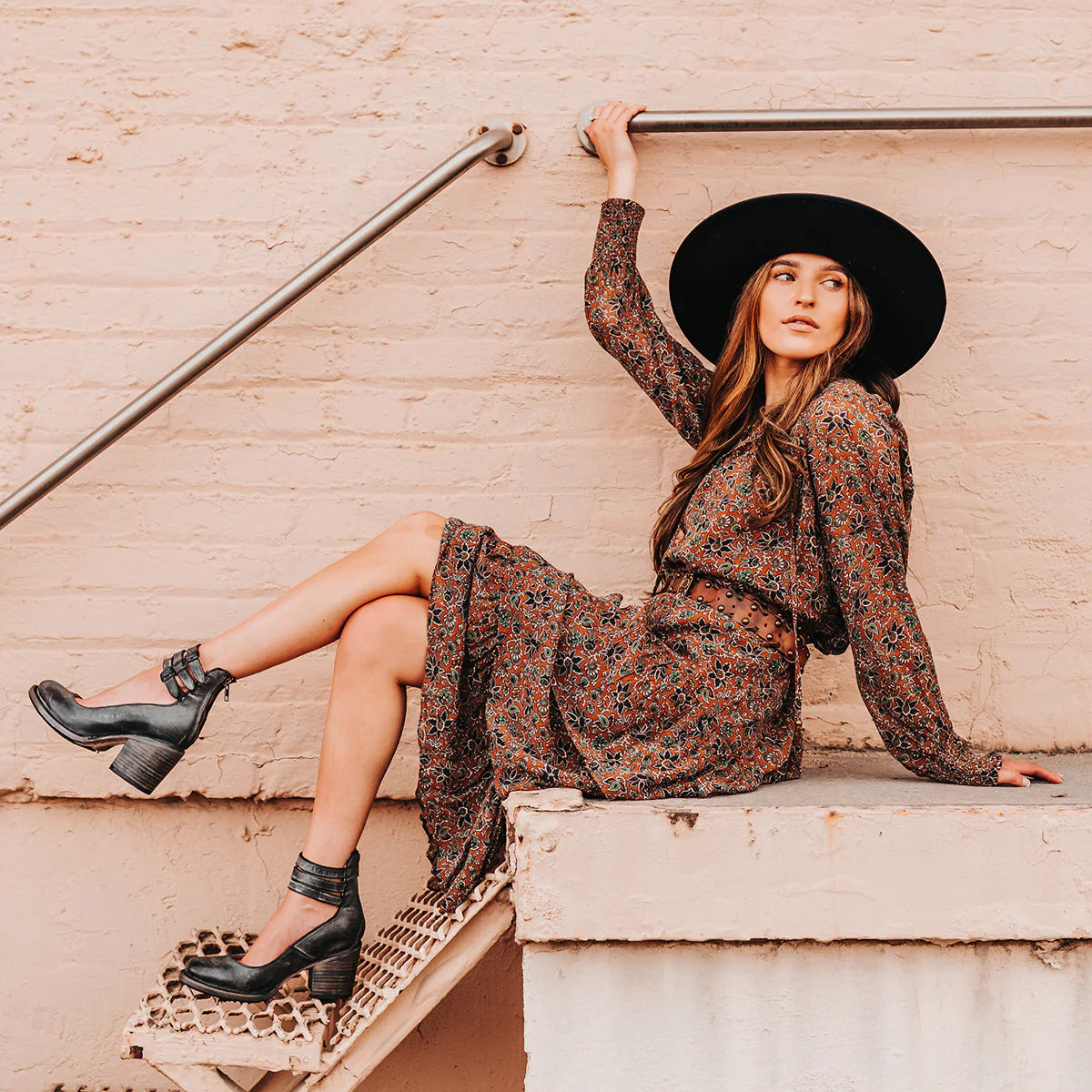 Sadie | Strappy Block Heels