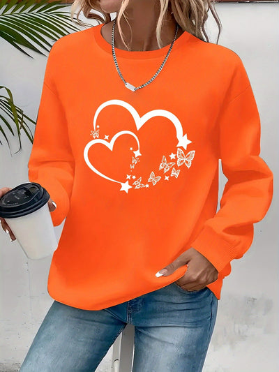 Faye | Butterfly Heart Sweater