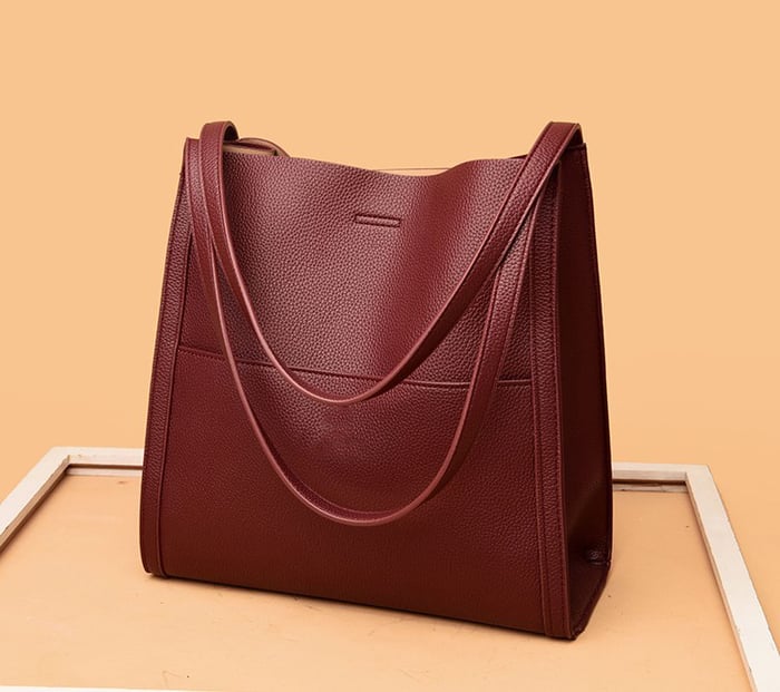 Fiamma | Minimalist Leather Tote