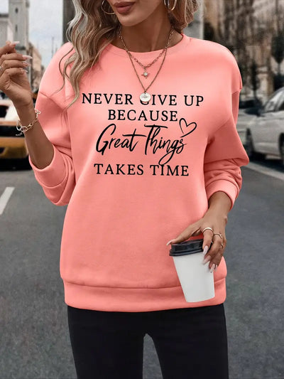 Feline | Motivational Print Sweater