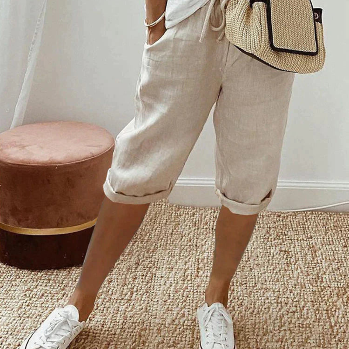 Mette | Linen Breeze Shorts