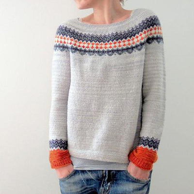 Ariella | Nordic Pattern Sweater