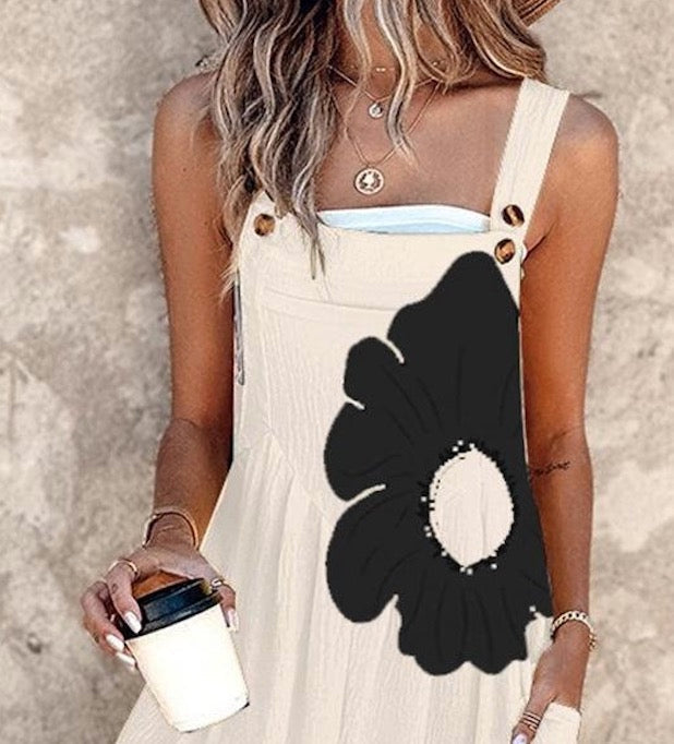 Thalia | Bold Blossom Jumpsuit