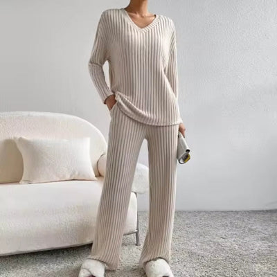 Heidi | Ribbed Knit Lounge Set