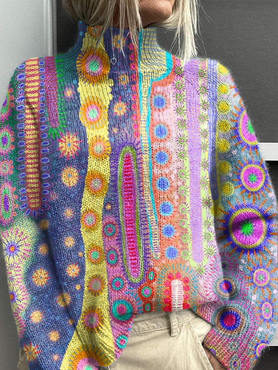 Bambina | Psychedelic Bloom Sweater