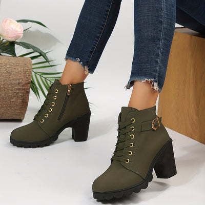 Eleanor | Block Heel Ankle Boots