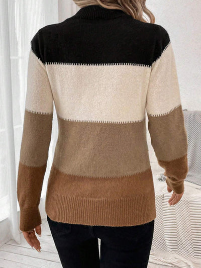 Anika | Colour Block Sweater