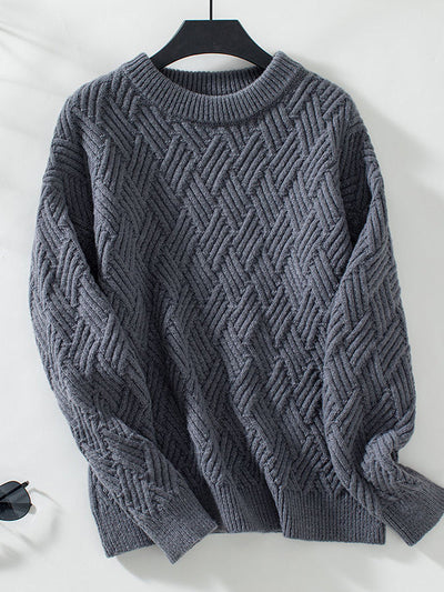 Becky | Textured Knit Sweater