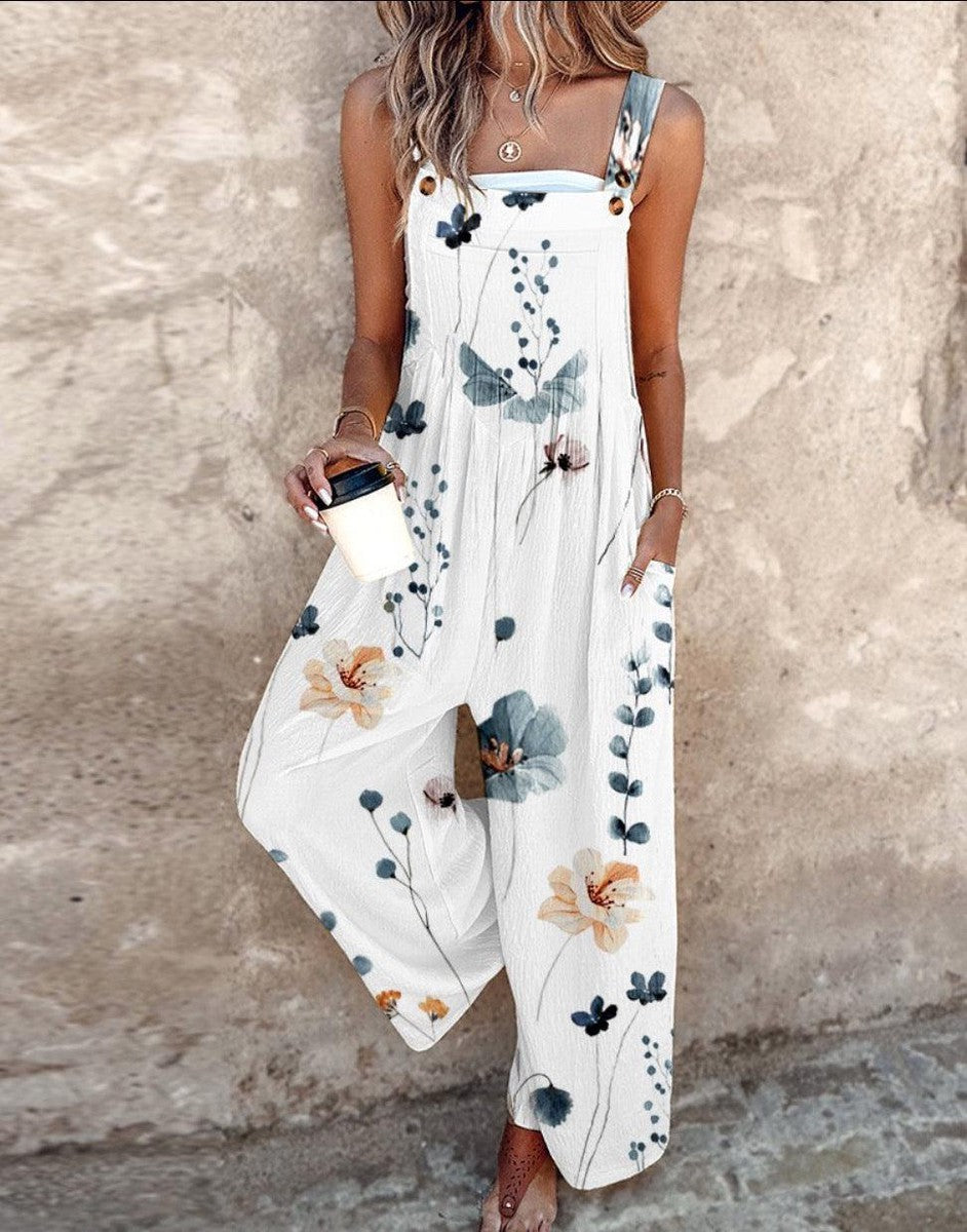 Amelia | Floral Breeze Jumpsuit