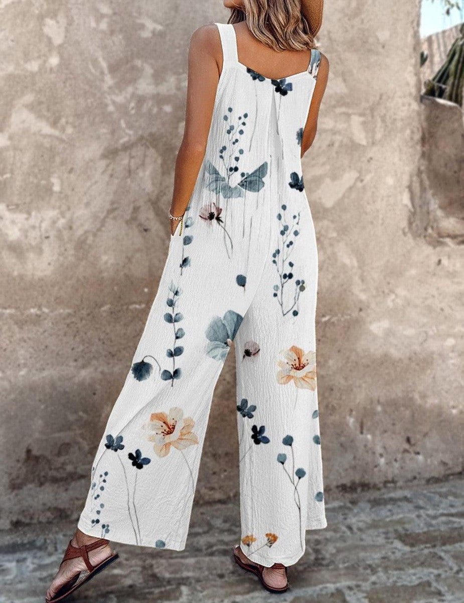 Amelia | Floral Breeze Jumpsuit