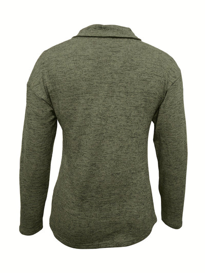 Fidelia | Zip Collar Sweater
