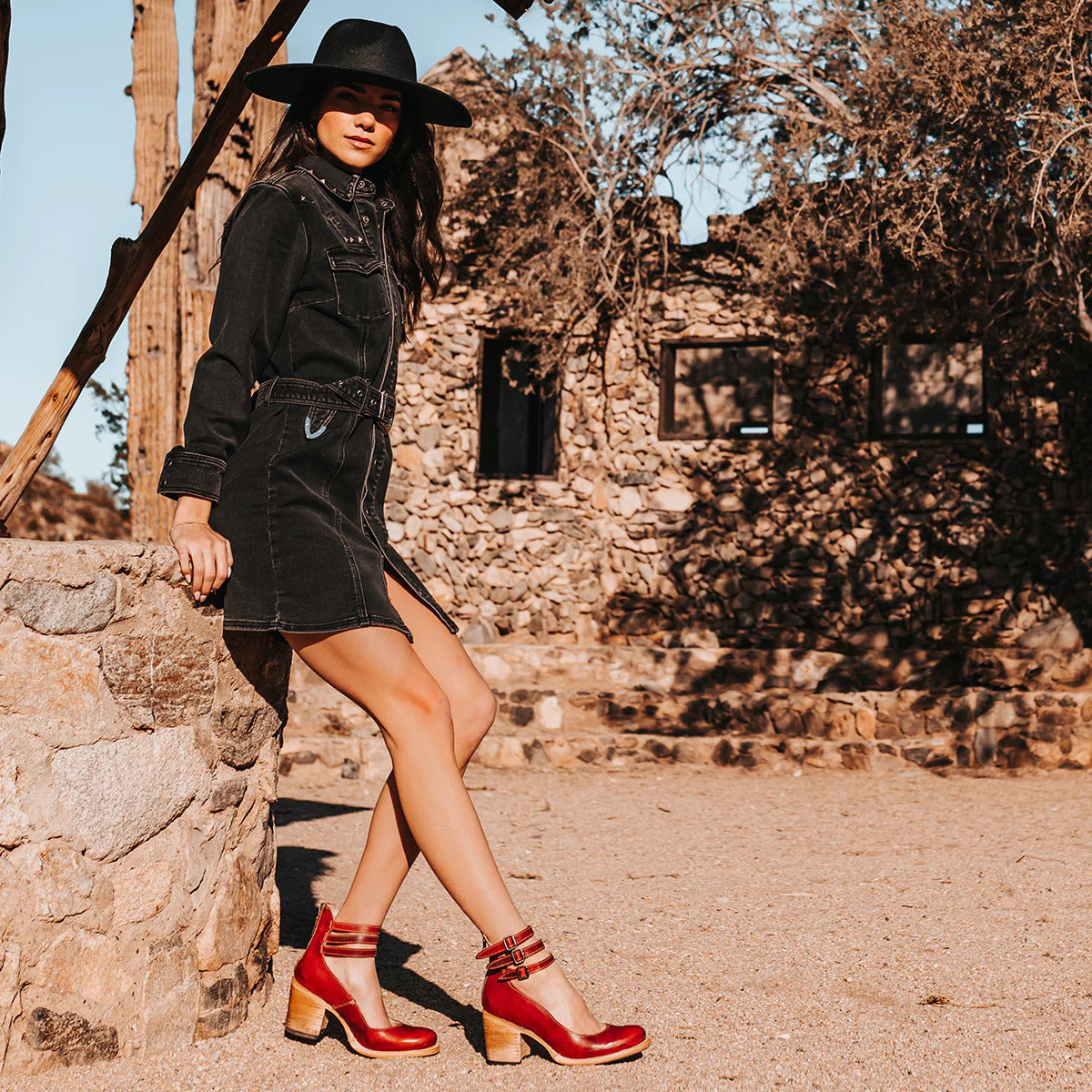 Sadie | Strappy Block Heels