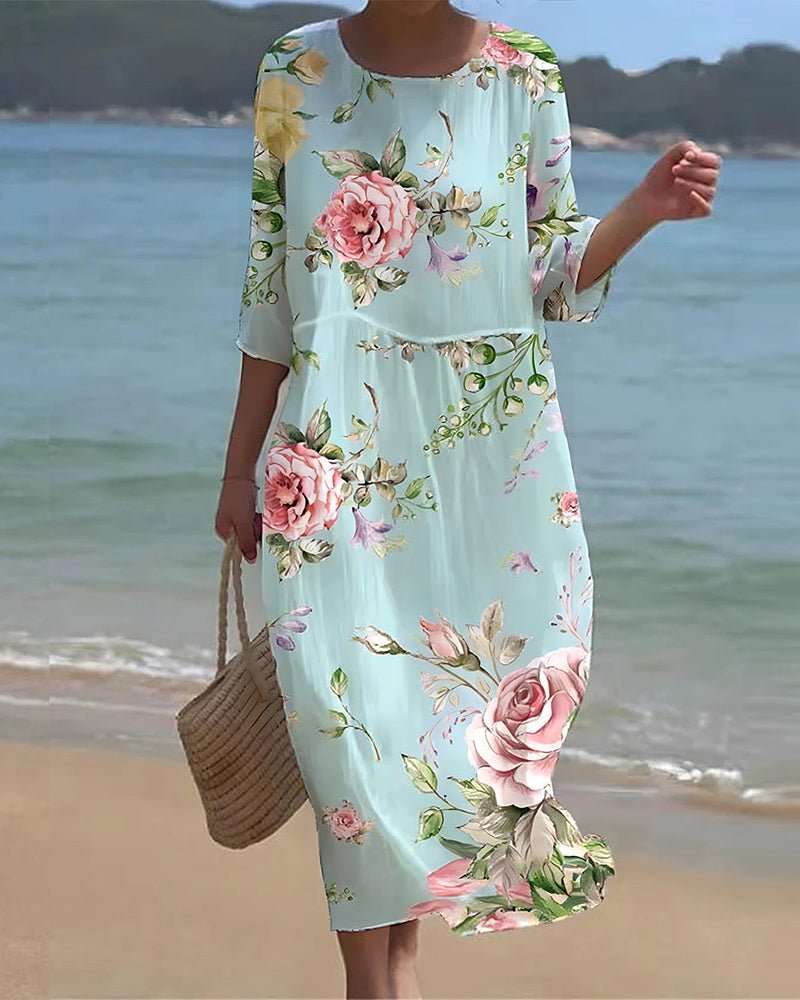 Sofia | Seaside Blooms Dress