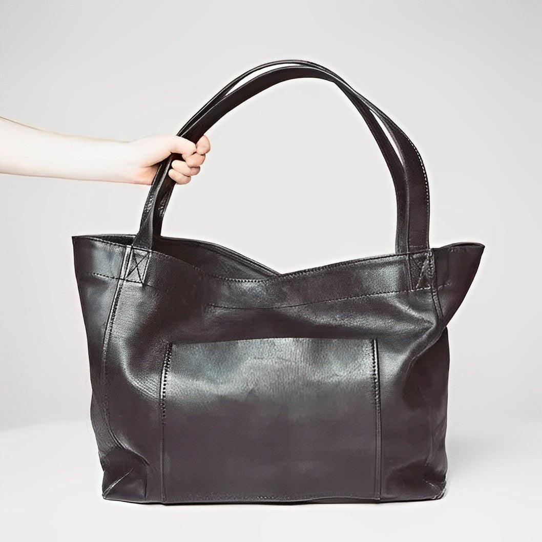 Henriette | Classic Oversized Leather Tote