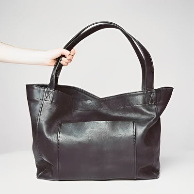Henriette | Classic Oversized Leather Tote