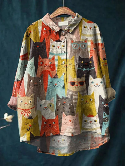 Ellen | Colorful Paws Shirt