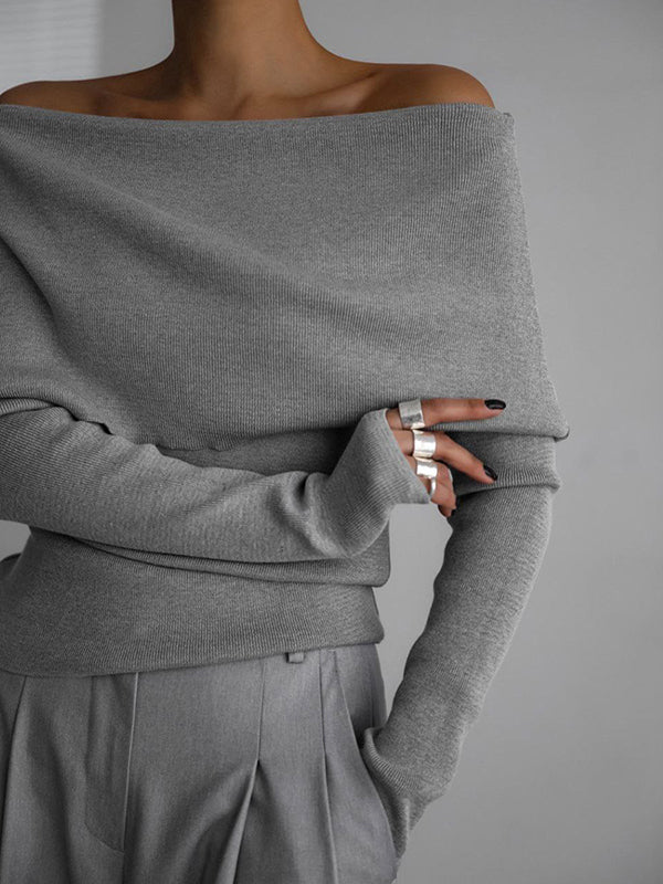 Meagan | Off-Shoulder Sweater