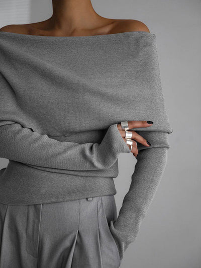 Meagan | Off-Shoulder Sweater