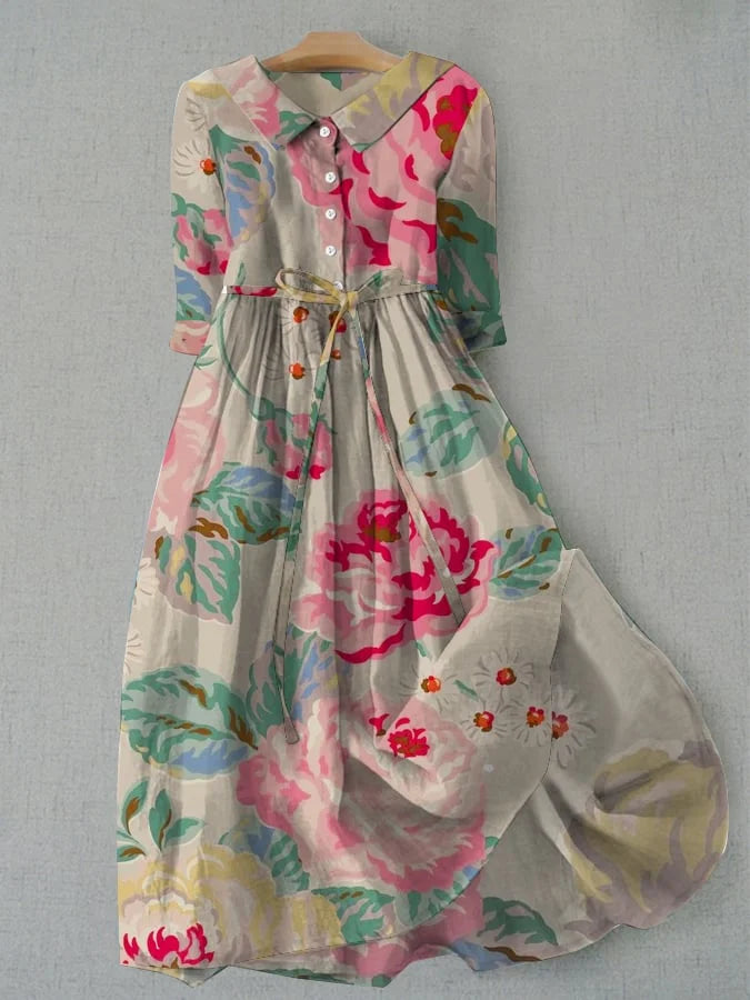 Vera | Radiant Blossom Dress