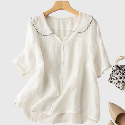 Florina | Soft Button Blouse