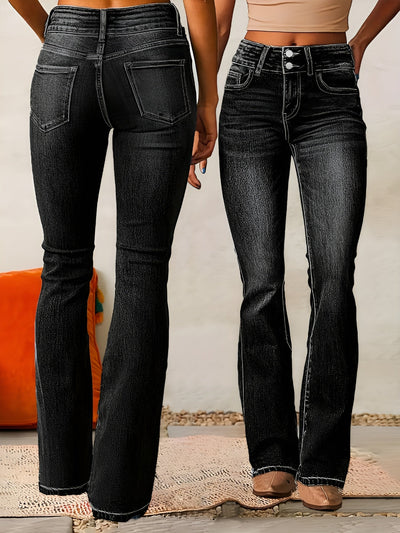 Ava | High-Waist Flare Jeans