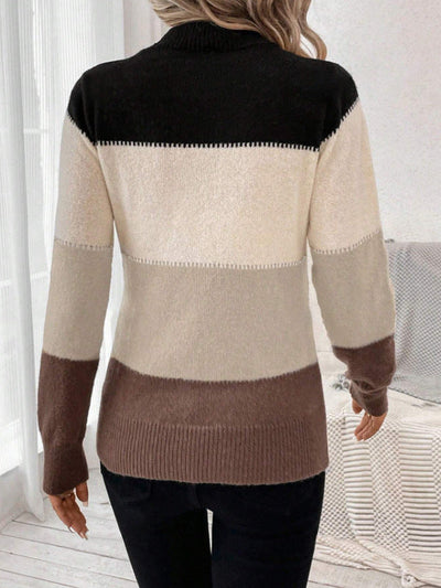 Anika | Colour Block Sweater
