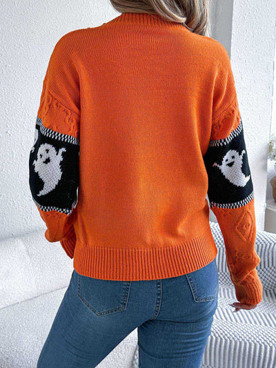 Avery | Ghost Charm Sweater
