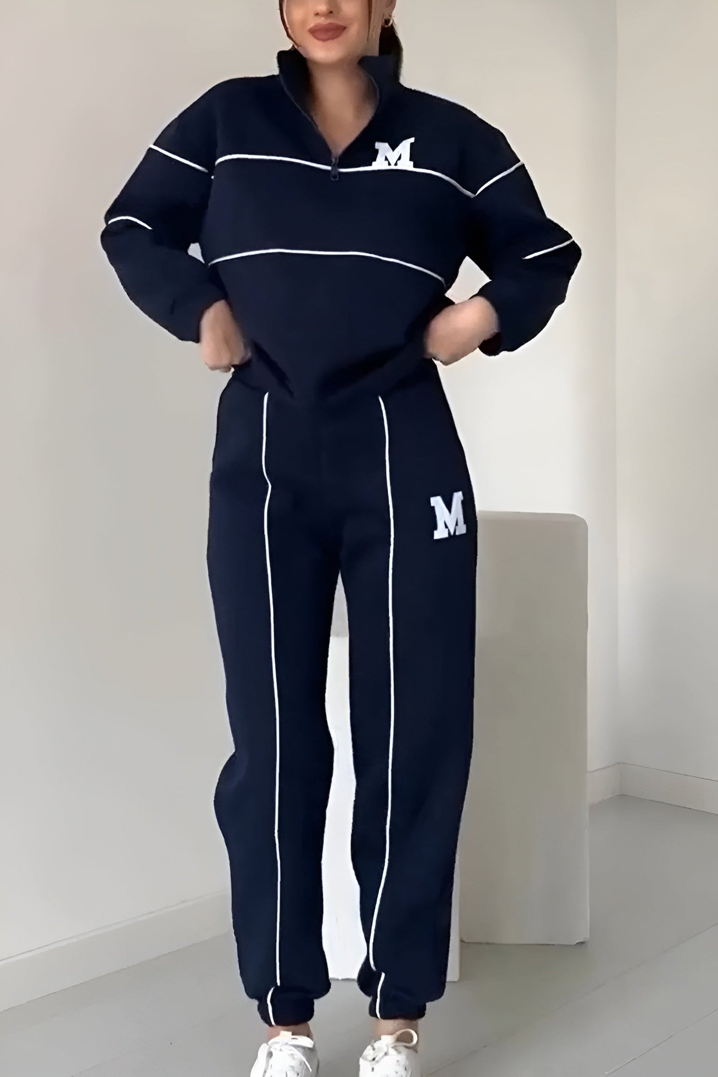 Casey | Sporty Zip Tracksuit