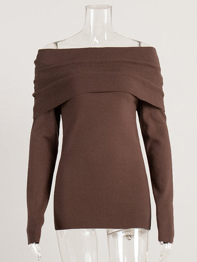 Meagan | Off-Shoulder Sweater
