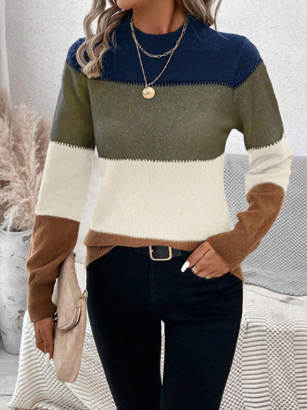 Anika | Colour Block Sweater