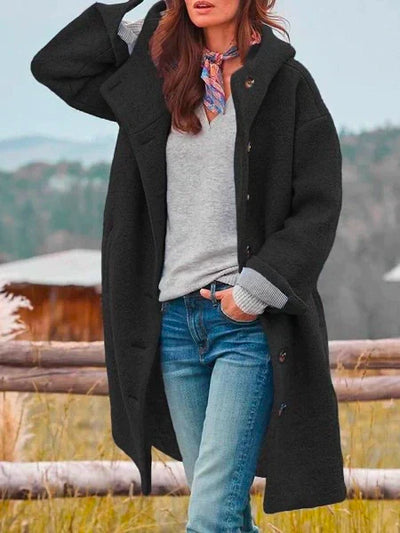 Filippa | Cozy Button-Up Coat